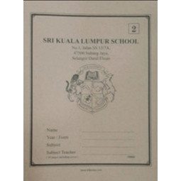 Sri KL Exercise Book No.2 - Medium Square 70g 80pgs